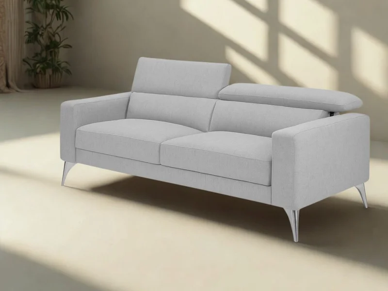 Sofá 3 cps MILO Easy Clean - Gris en Gris - Sillones y sofás, Uruguay | Finkel, vista 3