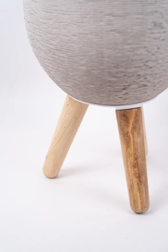 Maceta Teli - Beige en Beige - Decoración, Uruguay | Indian, vista 2