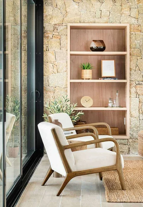 BUTACA HAMPTONS AVELLANA en Blanco, Uruguay | La Iberica, vista 2