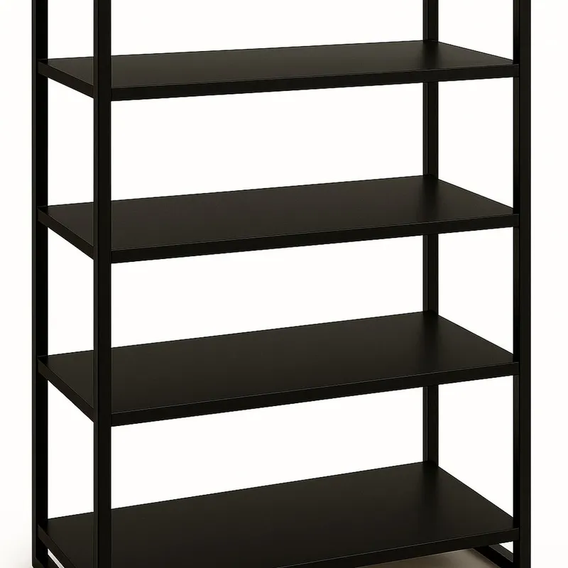 Estantería BLACK en Negro - Bibliotecas, Uruguay | Horacio Home