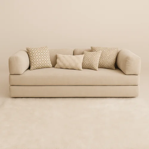 Sofá Teddy - Hydroproof (Tonos tierra) en Marrón - Sillones y sofás, Uruguay | Bloop Home, vista 4