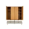 Ropero 4 Puertas Línea Praga en Madera natural - Roperos y placares, Uruguay | Ecowood, vista 7 de 8