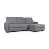 Rinconera Elyon - Tela Microfibra - Chaise derecho - 9250 (Grafito) en Gris - Sillones y sofás, Uruguay | NYR, vista 1 de 3
