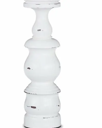 Candelabro Bobeche grande Blanco - Decoración, Uruguay | Martinika Deco