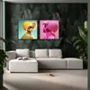 CUADRO LED PINK WOMAN Rosa  - Decoración, Uruguay | Viasono, vista 3 de 3