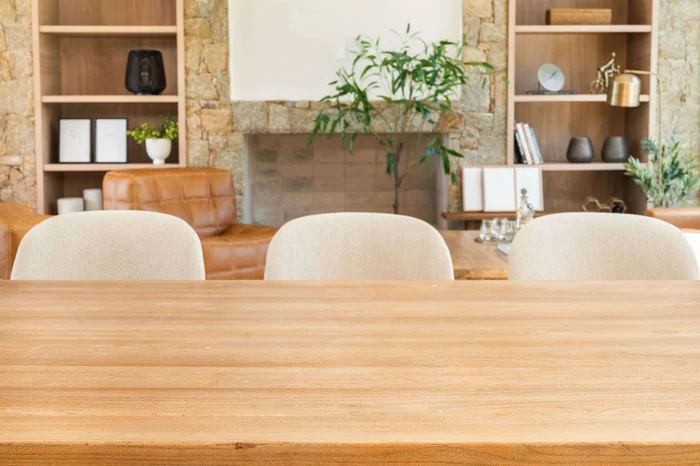 MESA COMEDOR APOLO - 2.50 X 1.10 MTS en Madera natural - Mesas de comedor, Uruguay | La Iberica, vista 13