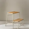 TABURETE ESCALERA MADERA DOS PELDAÑOS en Off-white - Sillas, Uruguay | Zara Home, vista 1 de 7
