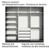 Ropero Placard Matrimonial 100% MDF Zurique 231cm Puertas Corredizas c - Roperos y placares, Uruguay | Balton, vista 6 de 11