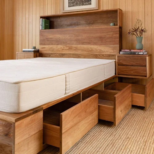 Cama Espinela Con Cajones - Mesas de luz, Uruguay | Decoquadra, vista 8