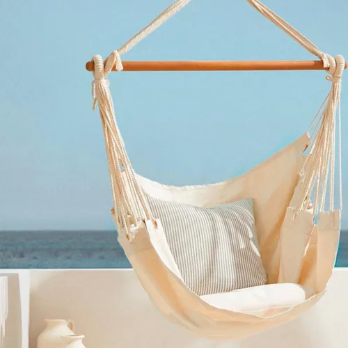 Hamaca Bohemian con Cadena Metálica incluida - Muebles para el exterior, Uruguay | Samic