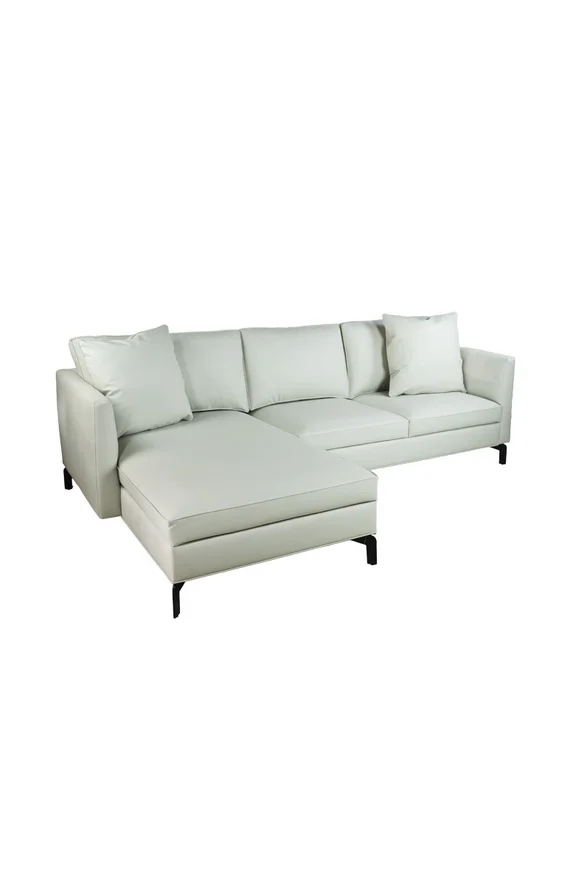 SOFA JOHNNY CHAISE IZQUIERDO 250X90X92CM TELA SIMIL CUERO - Sillones y sofás, Uruguay | Vinibel, vista 2