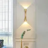 Luminaria Aplique de pared mediano Dorado - Iluminación, Uruguay | Decotech, vista 2 de 5