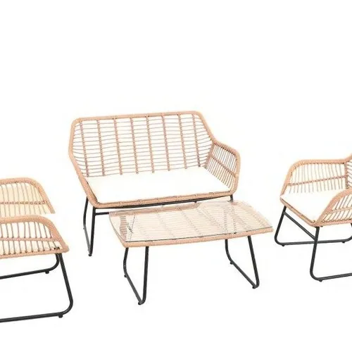 Juego jardín – 4 Piezas REF.18019 en Beige - Sillones y sofás, Uruguay | Igoa