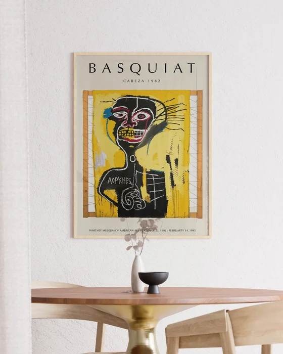 Basquiat - Cabeza, 1982 en Multicolor - Láminas, Uruguay | La Cuadrería, vista 2