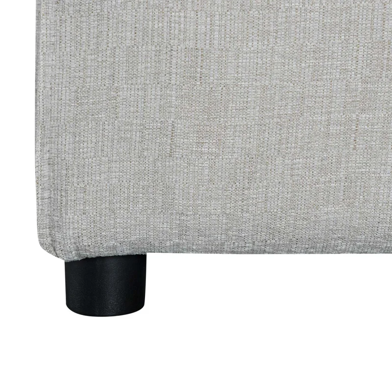 Sofá 2 Cuerpos Tela Natural-beige Amsterdam Beige en Beige - Sillones y sofás, Uruguay | Divino, vista 4