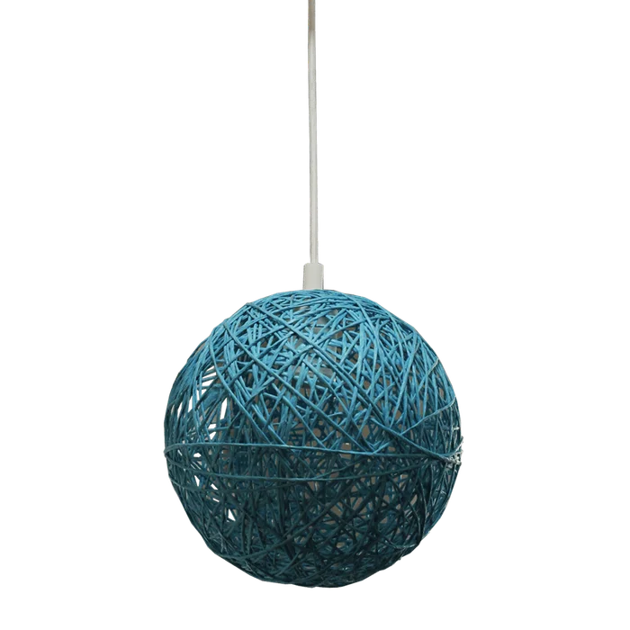 Lámpara Colgante Esfera 20cm - Hilo de cartón - Lámparas colgantes, Uruguay | Bascu House, vista 2