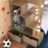 Cucheta Infantil con Cama Marinera Marrón - Dormitorio, Uruguay | RM Muebles y Deco, vista 3 de 5