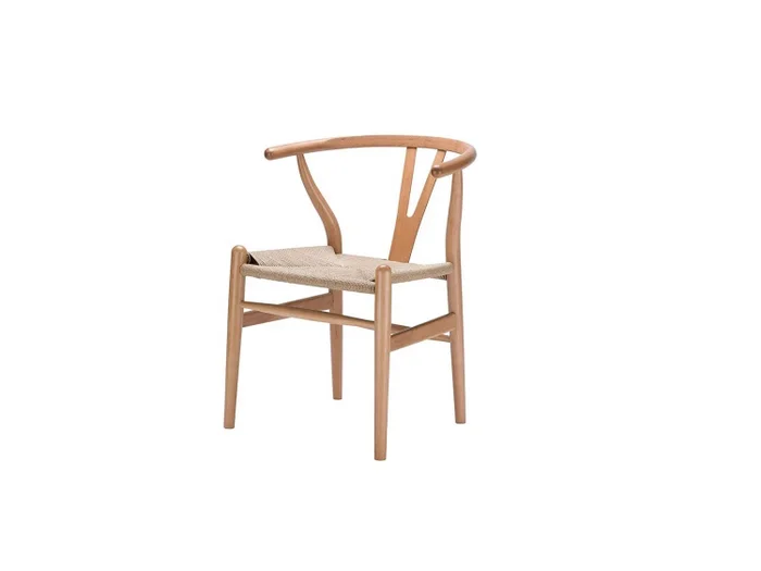 Silla WISHBONE en Madera - Natural en Madera natural - Sillas, Uruguay | Finkel, vista 2