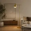 Luminaria de pie dorada E27 158cm en Dorado - Lámparas de pie, Uruguay | Iluminica, vista 6 de 6