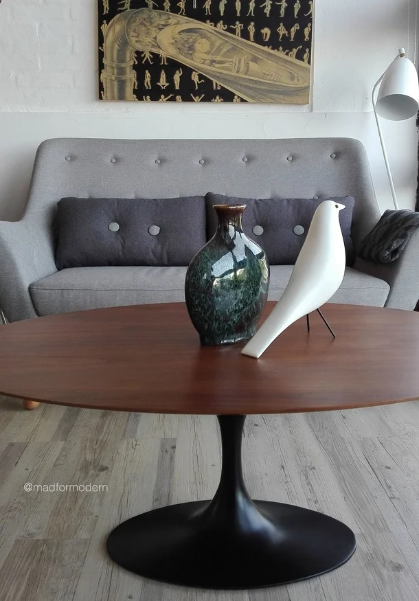 Tulip Coffee Table | Eero Saarinen en Madera natural - Mesas de living, Uruguay | Mad for Modern, vista 2
