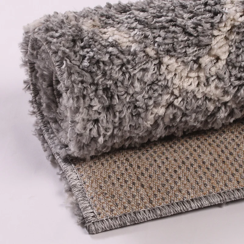 Alfombra Shaggy Magnolia Jacquard 100×150 en Gris - Alfombras, Uruguay | Tiendas Montevideo, vista 3