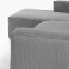 Sofá Blok 3 plazas chaise longue izquierdo pana gris 330 cm en Gris - Sillones y sofás, Uruguay | Kavehome, vista 4 de 7