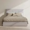 Respaldo Cleo Super King – Gris - Respaldos de cama, Uruguay | Berna home, vista 2 de 2
