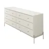 Cómoda Aparador Jasper 1.82 - White Matte Champ - Cómodas, Uruguay | Rústico Hogar, vista 3 de 4