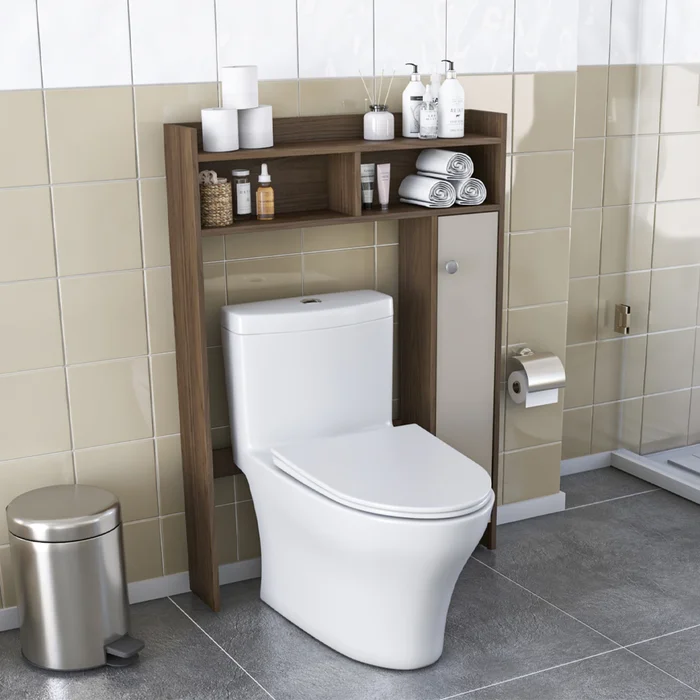 Estantes Armario Mueble Organizador Baño Inodoro Mdp en BLANCO/MIEL - Muebles, Uruguay | Soy Hogar, vista 2