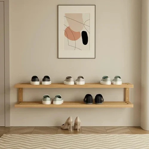 Zapatera Mora en Madera natural - Aparadores y recibidores, Uruguay | Decoquadra, vista 2