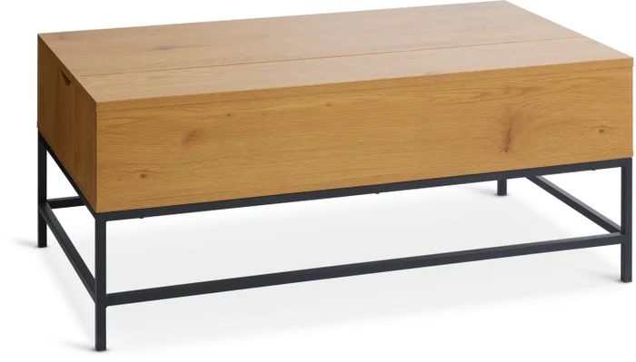 Mesa de centro AABENRAA L110 elevable roble en Madera natural - Mesas de arrimo, Uruguay | JYSK
