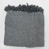 Manta Praga - Gris en Gris - Textiles, Uruguay | Indian, vista 1 de 4