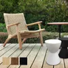 CH25 Hans Wegner con Stool de regalo en Madera natural - Butacas, banquetas y puffs, Uruguay | Mad for Modern, vista 1 de 2