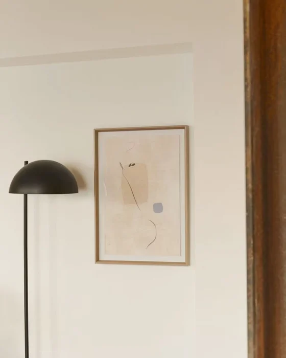 Cuadro abstracto Sormi beige 50 x 70 cm en Beige - Decoración de pared, Uruguay | Kavehome, vista 2