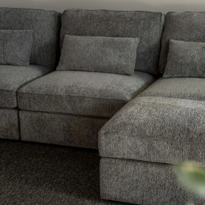 Sofá Treviso / Gris Oscuro en Gris - Sillones y sofás, Uruguay | Fábrica Italiana, vista 5