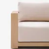 Butaca Ambra de madera maciza de acacia con acabado claro FSC 100% en Beige - Butacas, banquetas y puffs, Uruguay | Kavehome, vista 4 de 10