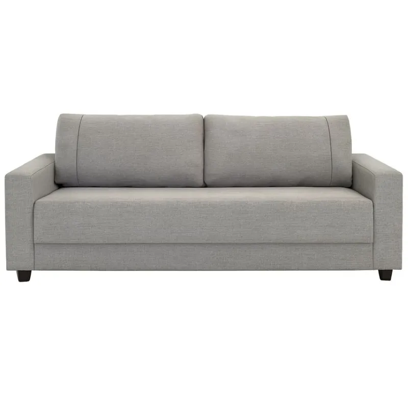 SOFA 4 CUERPOS - TAPIZADO TELA TRAMADA CRUDA CON NEGRO en Multicolor - Sillones y sofás, Uruguay | Champagne Home