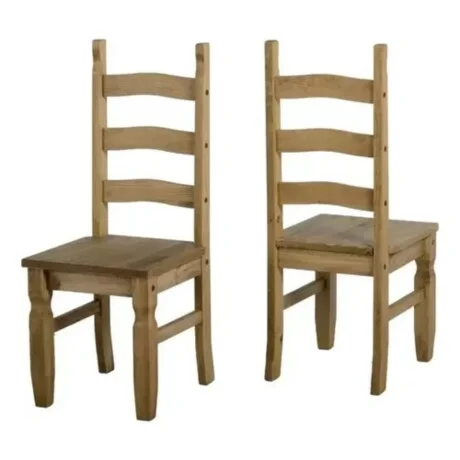 Promo 2 Sillas De Comedor Linea Naturale en Marrón - Sillas, Uruguay | La Cueva Muebles, vista 6