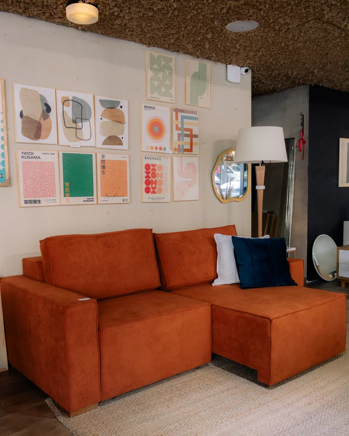PREVENTA - Sofá Retráctil España 3 Cuerpos (210cm) EASY CLEAN – Terracota - Sillones y sofás, Uruguay | Berna home, vista 2