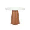 MESA COMEDOR CATARINA MADERA/VIDRIO DIAM100 - Mesas de comedor, Uruguay | Vinibel, vista 1 de 2