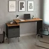 Escritorio Mdf-y-metal Negro Plus en Negro - Escritorios y sillas de escritorio, Uruguay | Divino, vista 2 de 4