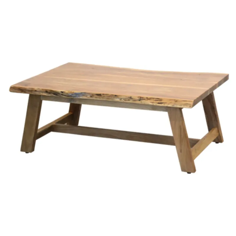 M185 Mesa ratona 120x80x45 en Madera natural - Mesas de living, Uruguay | Victoriana