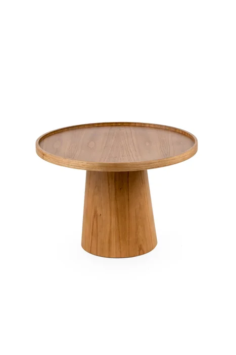 MESA DE LIVING ELARA ALTA CINAMOMO NATURAL 60X60X42H CM en Madera natural - Mesas de living, Uruguay | Vinibel, vista 2