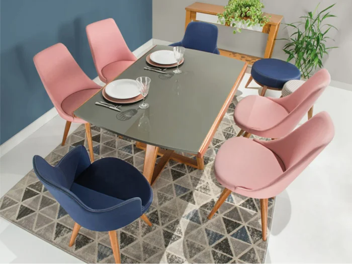 Mesa extensible Ella en Blanco - Mesas de comedor, Uruguay | Arquetipo, vista 7