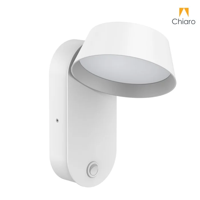 Pantalla led de pared con llave Luz cálida - BLANCA en Blanco - Lámparas de mesa, Uruguay | Iluminica, vista 2
