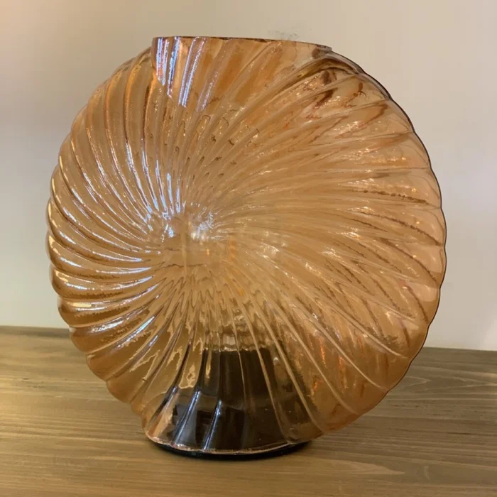 Lámpara De Mesa Led Doppler 16,5x7x16,5 en Cobre - Lámparas de mesa, Uruguay | Aihaus