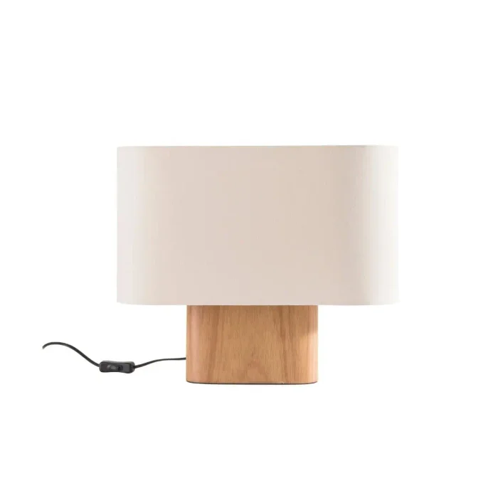 Lampara de mesa eliptica lino - Lámparas de mesa, Uruguay | FMB