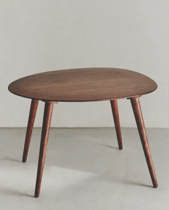 MESA CENTRO MADERA BISELADA en Marrón - Mesas de living, Uruguay | Zara Home