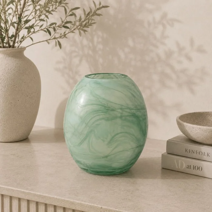 Jarrón Nostra en Verde - Decoración, Uruguay | Aihaus