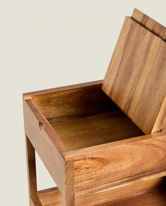 MUEBLE ALMACENAJE RUEDAS - Aparadores y recibidores, Uruguay | Zara Home, vista 5